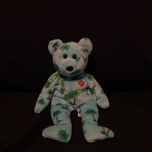 Hawaii Bear Beanie Baby